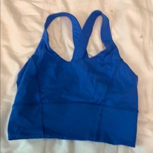 Lululemon crop sports bra top